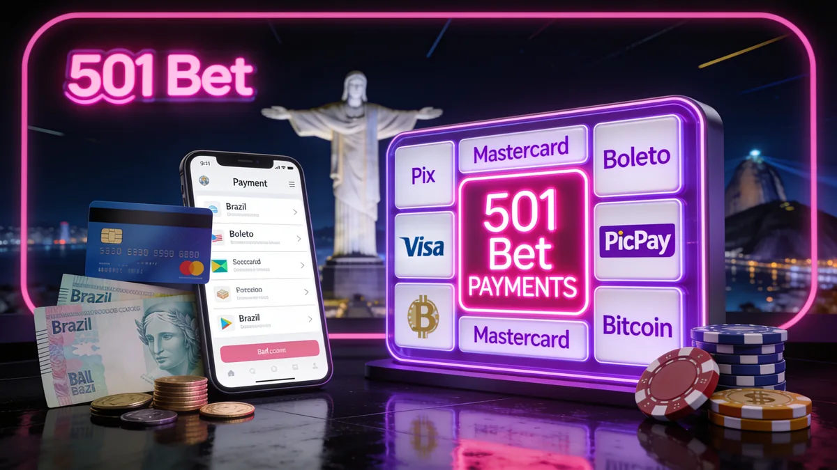 501 bet no Brasil — Bônus de boas-vindas da 501 bet